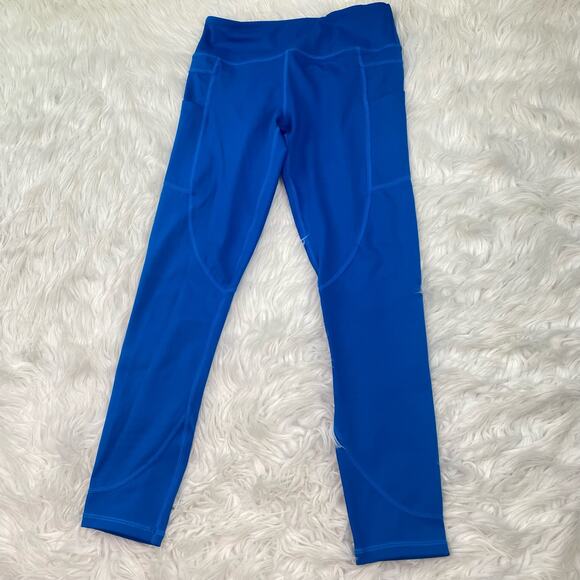 ZYIA Women's Light N Tight Pocket Crop Leggings Blue Size 4 - Picture 14 of 16